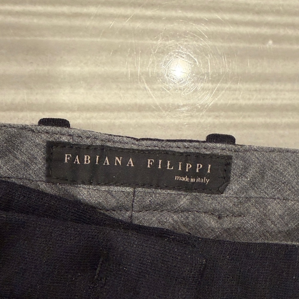 Fabiana Filippi Gray and Black Garment